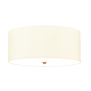 Elstead Lighting - DL-FLETCHER22-5LT-IV-AB - Designer's Lightbox Ceiling Flush from the Fletcher Flush range. Fletcher 22" Flush Product Code = DL-FLETCHER22-5LT-IV-AB