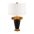 Elstead Lighting - FB-GALLIER-TL - Flambeau Table Lamp from the Gallier range. Gallier 1lt Table Lamp - Black and Gold Product Code = FB-GALLIER-TL