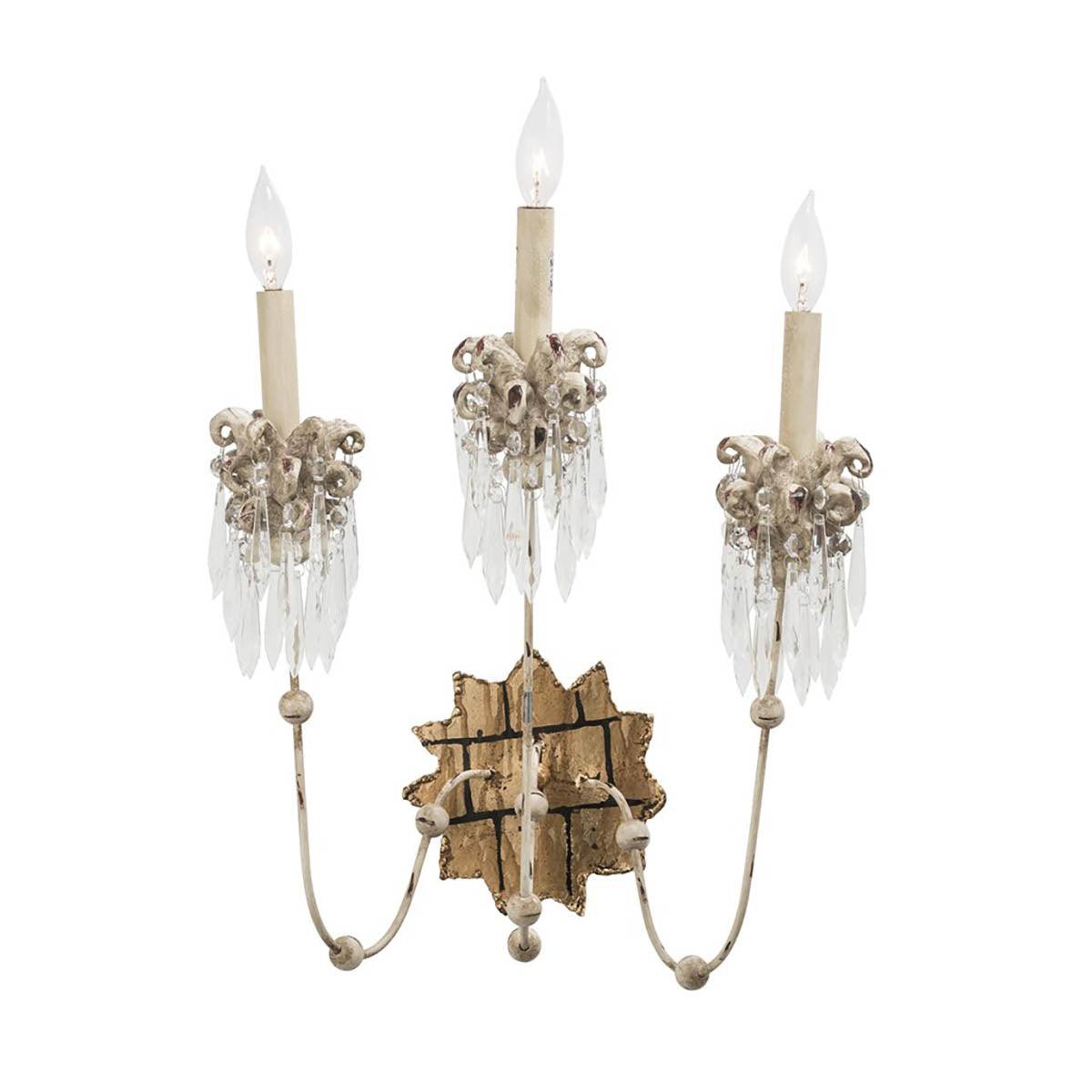 Elstead Lighting - FB-VENETIAN-W3 - Flambeau Wall Light from the Venetian range. Venetian 3 Light Wall Light Product Code = FB-VENETIAN-W3