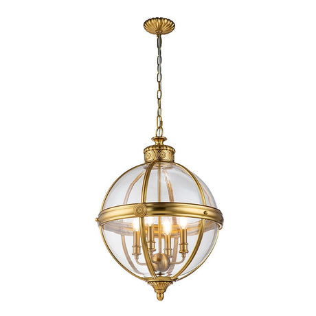 Elstead Lighting - FE-ADAMS-4P-BB - Feiss Chandelier from the Adams range. Adams 4 Light Pendant Chandelier Product Code = FE-ADAMS-4P-BB