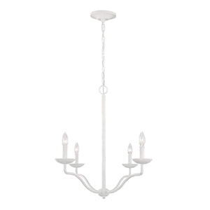 Elstead Lighting - FE-ANNIE4-PSW - Feiss Chandelier from the Annie range. Annie 4 Light Chandelier Product Code = FE-ANNIE4-PSW