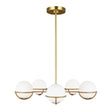 Elstead Lighting - FE-APOLLO5-BB - Feiss Chandelier from the Apollo range. Apollo 5 Light Chandelier Product Code = FE-APOLLO5-BB