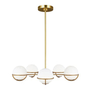 Elstead Lighting - FE-APOLLO5-BB - Feiss Chandelier from the Apollo range. Apollo 5 Light Chandelier Product Code = FE-APOLLO5-BB