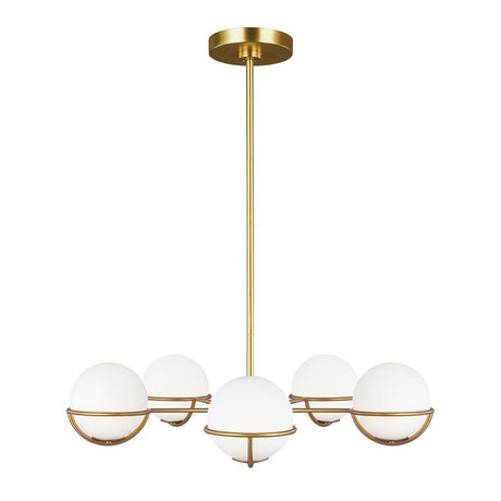 Elstead Lighting - FE-APOLLO5-BB - Feiss Chandelier from the Apollo range. Apollo 5 Light Chandelier Product Code = FE-APOLLO5-BB