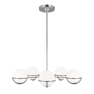 Elstead Lighting - FE-APOLLO5-PN - Feiss Chandelier from the Apollo range. Apollo 5 Light Chandelier Product Code = FE-APOLLO5-PN