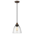 Elstead Lighting - FE-BASKIN-P-B-BR - Feiss Pendant from the Baskin range. Baskin 1 Light Pendant Product Code = FE-BASKIN-P-B-BR