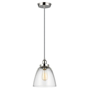 Elstead Lighting - FE-BASKIN-P-B-PN - Feiss Pendant from the Baskin range. Baskin 1 Light Pendant Product Code = FE-BASKIN-P-B-PN