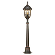 Elstead Lighting - FE-BATONRG4 - Feiss Bollard from the Baton Rouge range. Baton Rouge 3 Light Bollard Product Code = FE-BATONRG4