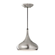 Elstead Lighting - FE-BESO-P-M-BS - Feiss Pendant from the Beso range. Beso 1 Light Medium Pendant Product Code = FE-BESO-P-M-BS