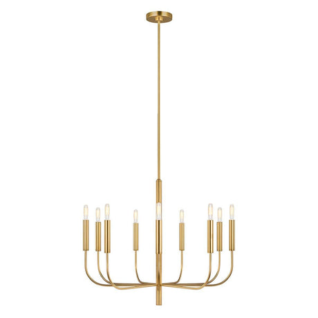 Elstead Lighting - FE-BRIANNA9-BB - Feiss Chandelier from the Brianna range. Brianna 9 Light Chandelier Product Code = FE-BRIANNA9-BB