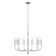 Elstead Lighting - FE-BRIANNA9-PN - Feiss Chandelier from the Brianna range. Brianna 9 Light Chandelier Product Code = FE-BRIANNA9-PN