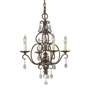 Elstead Lighting - FE-CHATEAU4 - Feiss Chandelier from the Chateau range. Chateau 4 Light Chandelier Product Code = FE-CHATEAU4