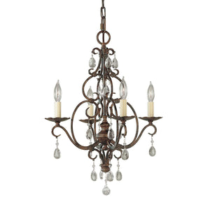 Elstead Lighting - FE-CHATEAU4 - Feiss Chandelier from the Chateau range. Chateau 4 Light Chandelier Product Code = FE-CHATEAU4