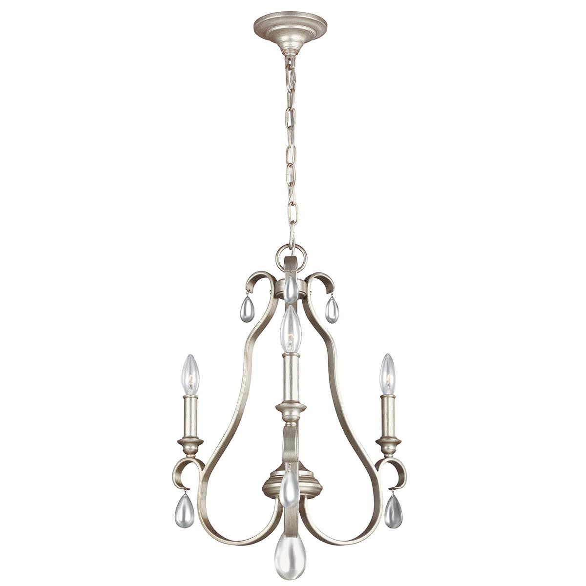 Elstead Lighting - FE-DEWITT3 - Feiss Chandelier from the DeWitt range. DeWitt 3 Light Chandelier Product Code = FE-DEWITT3