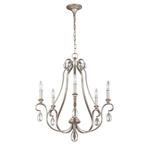 Elstead Lighting - FE-DEWITT5 - Feiss Chandelier from the DeWitt range. DeWitt 5 Light Chandelier Product Code = FE-DEWITT5