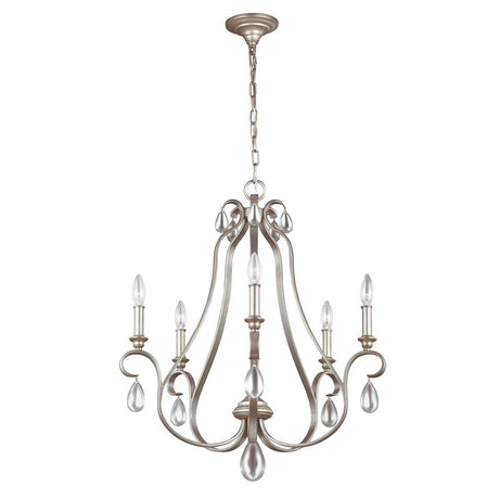 Elstead Lighting - FE-DEWITT5 - Feiss Chandelier from the DeWitt range. DeWitt 5 Light Chandelier Product Code = FE-DEWITT5