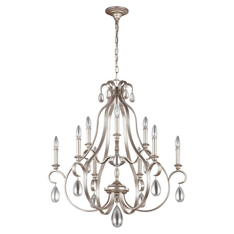 Elstead Lighting - FE-DEWITT9 - Feiss Chandelier from the DeWitt range. DeWitt 9 Light Chandelier Product Code = FE-DEWITT9