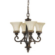 Elstead Lighting - FE-DRAWING-ROOM4 - Feiss Chandelier from the Drawing Room range. Drawing Room 4 Light Chandelier Product Code = FE-DRAWING-ROOM4