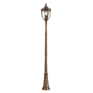 Elstead Lighting - FE-EB5-L-BRB - Feiss Lamp Post from the English Bridle range. English Bridle 3 Light Large Lamp Post Product Code = FE-EB5-L-BRB