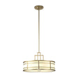 Elstead Lighting - FE-FUSION-P-L-PNBR - Feiss Pendant from the Fusion range. Fusion 3lt Large Pendant Product Code = FE-FUSION-P-L-PNBR