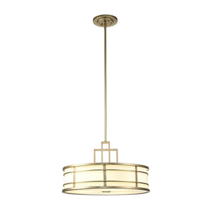 Elstead Lighting - FE-FUSION-P-L-PNBR - Feiss Pendant from the Fusion range. Fusion 3lt Large Pendant Product Code = FE-FUSION-P-L-PNBR