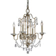 Elstead Lighting - FE-GIANNA4 - Feiss Chandelier from the Gianna range. Gianna 4 Light Chandelier Product Code = FE-GIANNA4