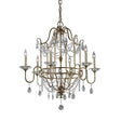 Elstead Lighting - FE-GIANNA6 - Feiss Chandelier from the Gianna range. Gianna 6 Light Chandelier Product Code = FE-GIANNA6