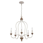 Elstead Lighting - FE-HARTSVILLE5 - Feiss Chandelier from the Hartsville range. Hartsville 5 Light Chandelier Product Code = FE-HARTSVILLE5