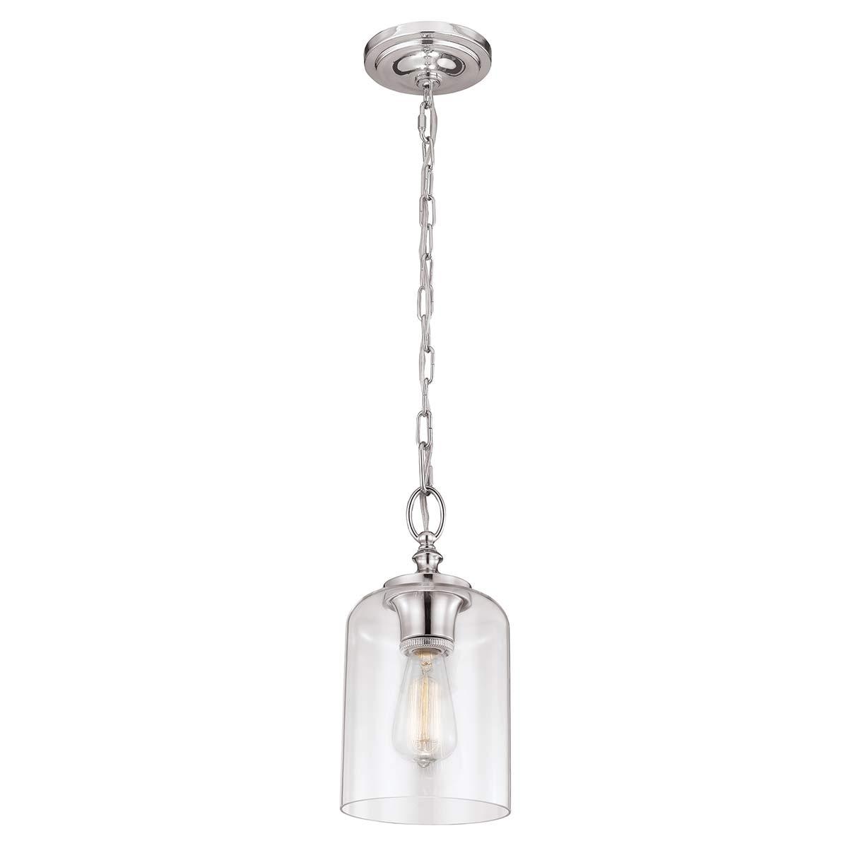 Elstead Lighting - FE-HOUNSLOW-P-PN - Feiss Pendant from the Hounslow range. Hounslow 1 Light Pendant Polished Nickel Product Code = FE-HOUNSLOW-P-PN