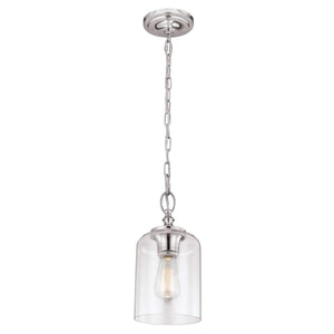 Elstead Lighting - FE-HOUNSLOW-P-PN - Feiss Pendant from the Hounslow range. Hounslow 1 Light Pendant Polished Nickel Product Code = FE-HOUNSLOW-P-PN