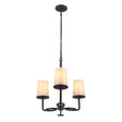 Elstead Lighting - FE-HUNTLEY3 - Feiss Chandelier from the Huntley range. Huntley 3Lt Chandelier Product Code = FE-HUNTLEY3