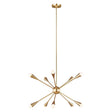 Elstead Lighting - FE-JAX10-BB - Feiss Chandelier from the Jax range. Jax 10 Light Chandelier Product Code = FE-JAX10-BB