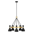 Elstead Lighting - FE-JOAN5-MB - Feiss Chandelier from the Joan range. Joan 5 Light Chandelier Product Code = FE-JOAN5-MB