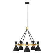 Elstead Lighting - FE-JOAN5-MB - Feiss Chandelier from the Joan range. Joan 5 Light Chandelier Product Code = FE-JOAN5-MB