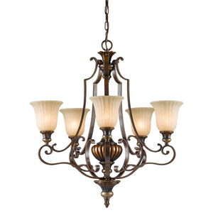 Elstead Lighting - FE-KELHAM-HALL5-UPLT - Feiss Chandelier from the Kelham Hall range. Kelham Hall 5 Light Up Light Chandelier Product Code = FE-KELHAM-HALL5-UPLT