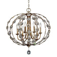 Elstead Lighting - FE-LEILA6 - Feiss Chandelier from the Leila range. Leila 6 Light Chandelier Product Code = FE-LEILA6