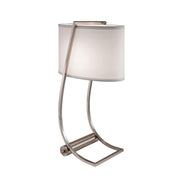 Elstead Lighting - FE-LEX-TL-BS - Feiss Table Lamp from the Lex range. Lex 1 Light Table Lamp - Brushed Steel Product Code = FE-LEX-TL-BS