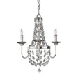 Elstead Lighting - FE-MALIA3 - Feiss Chandelier from the Malia range. Malia 3Lt Chandelier Product Code = FE-MALIA3