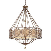 Elstead Lighting - FE-MARCELLA4 - Feiss Chandelier from the Marcella range. Marcella 4 Light Chandelier Product Code = FE-MARCELLA4