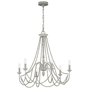 Elstead Lighting - FE-MARYVILLE6 - Feiss Chandelier from the Maryville range. Maryville 6 Light Chandelier Product Code = FE-MARYVILLE6