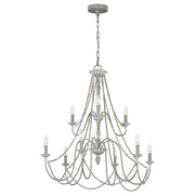 Elstead Lighting - FE-MARYVILLE9 - Feiss Chandelier from the Maryville range. Maryville 9 Light Chandelier Product Code = FE-MARYVILLE9