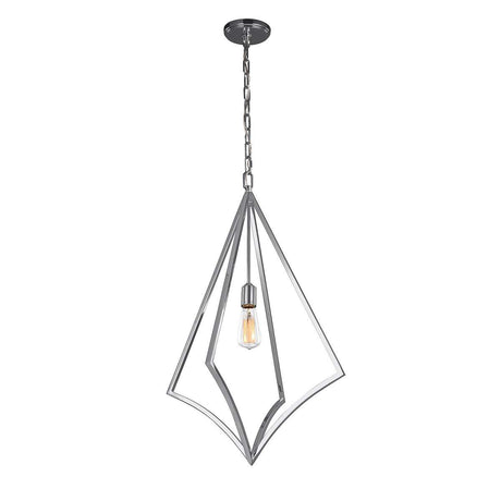 Elstead Lighting - FE-NICO-P-L-CH - Feiss Pendant from the Nico range. Nico 1 Light Large Pendant - Polished Chrome Product Code = FE-NICO-P-L-CH