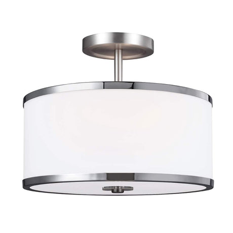 Elstead Lighting - FE-PROSPECT-PARK-SF - Feiss Pendant from the Prospect Park range. Prospect Park 2 Light Semi-Flush Product Code = FE-PROSPECT-PARK-SF