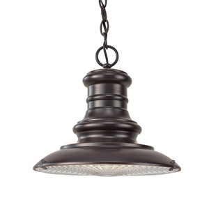 Elstead Lighting - FE-REDDING8-M-RB - Feiss Outdoor Hanging from the Redding Station range. Redding Station 1 Light Medium Chain Lantern Product Code = FE-REDDING8-M-RB