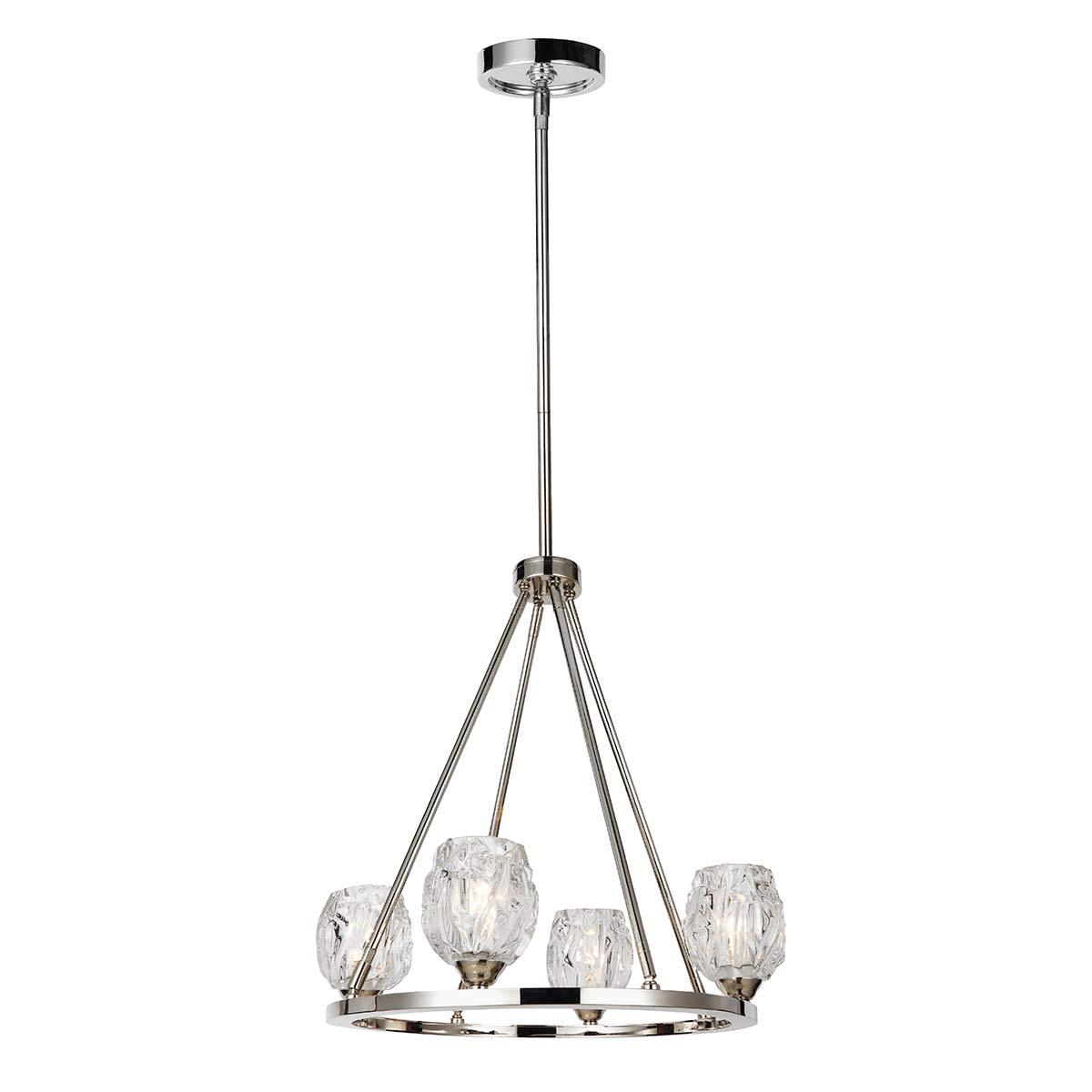 Elstead Lighting - FE-RUBIN4 - Feiss Chandelier from the Rubin range. Rubin 4 Light Chandelier Product Code = FE-RUBIN4