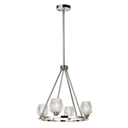 Elstead Lighting - FE-RUBIN4 - Feiss Chandelier from the Rubin range. Rubin 4 Light Chandelier Product Code = FE-RUBIN4