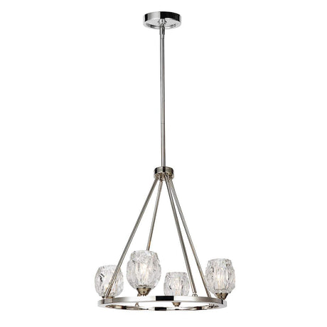 Elstead Lighting - FE-RUBIN4 - Feiss Chandelier from the Rubin range. Rubin 4 Light Chandelier Product Code = FE-RUBIN4