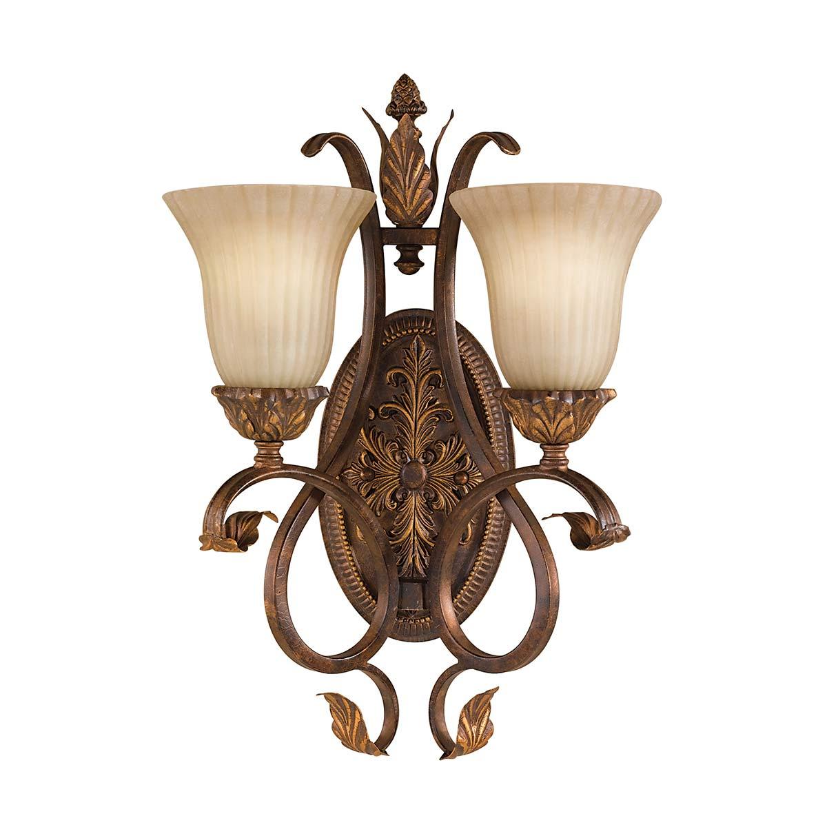 Elstead Lighting - FE-SONOMAVALLEY2 - Feiss Wall Light from the Sonoma Valley range. Sonoma Valley 2 Light Wall Light Product Code = FE-SONOMAVALLEY2