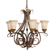 Elstead Lighting - FE-SONOMAVALLEY6 - Feiss Chandelier from the Sonoma Valley range. Sonoma Valley 6 Light Chandelier Product Code = FE-SONOMAVALLEY6