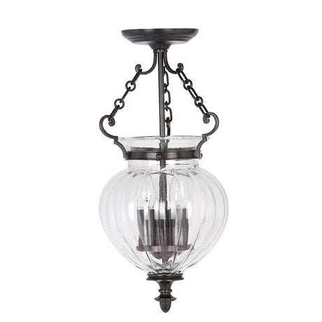 Elstead Lighting - FP-P-S-OLD-BRZ - Elstead Lighting Pendant from the Finsbury Park range. Finsbury Park 3 Light small Pendant - Old Bronze Product Code = FP-P-S-OLD-BRZ